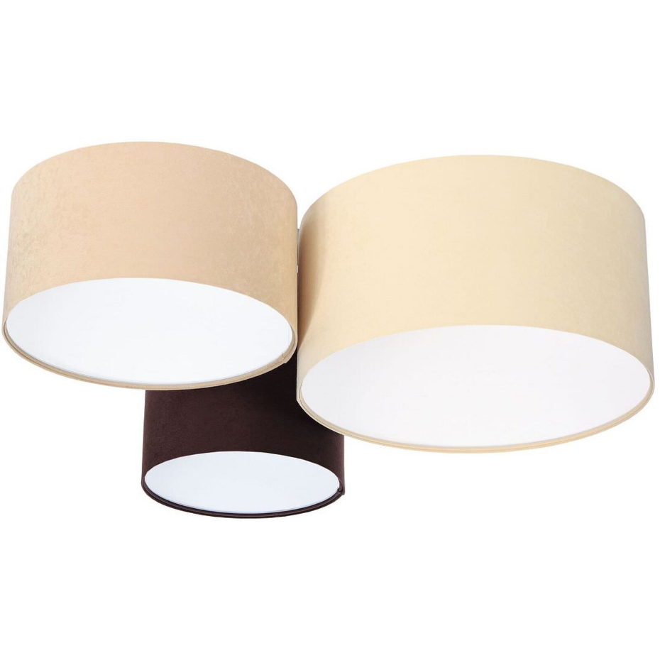 Plafonnier en tissu Trio