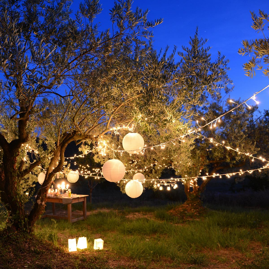 2 Guirlandes solaire YOGY WARM 200 LED 16.3M