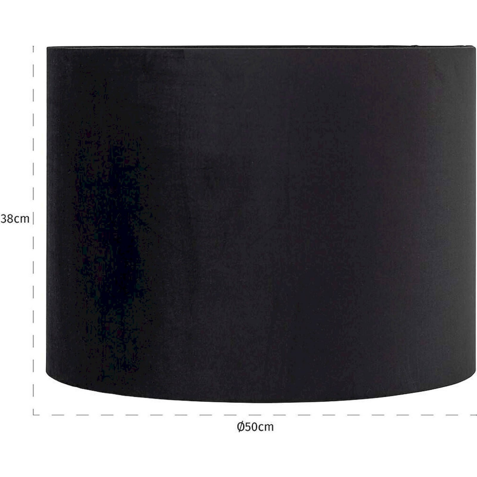 Abat-jour cylindrique rond en polyester