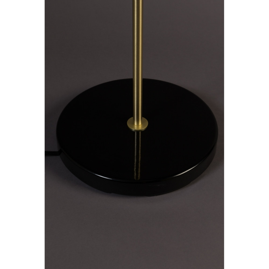 Lampadaire design métal finitions dorées- ECLIPSE