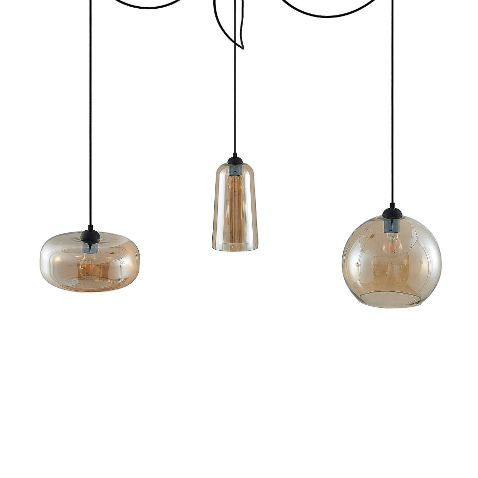Suspension en verre vintage, Zyli