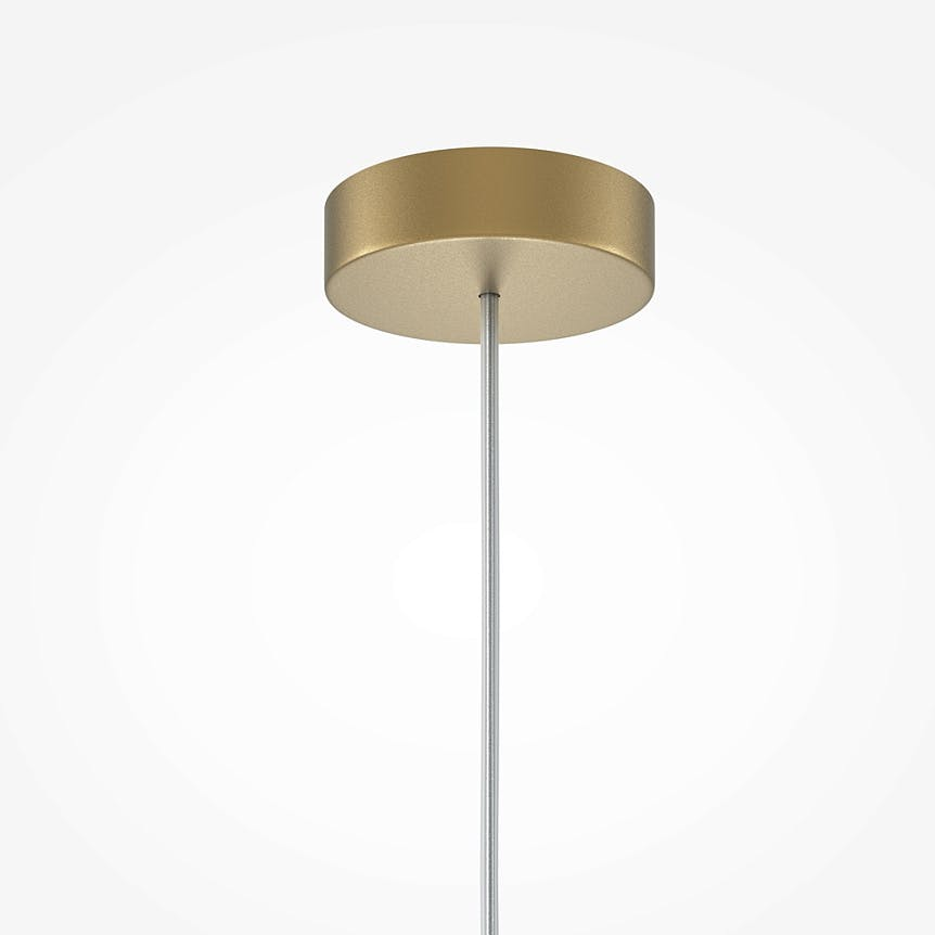 Suspension design métal et marbre ENID