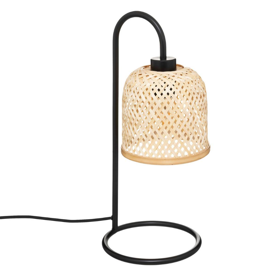 Lampe à poser bambou métal ALI