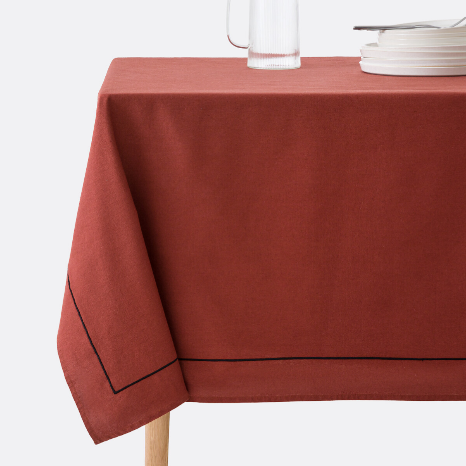 Nappe lin/coton lavé Métis Bourdon