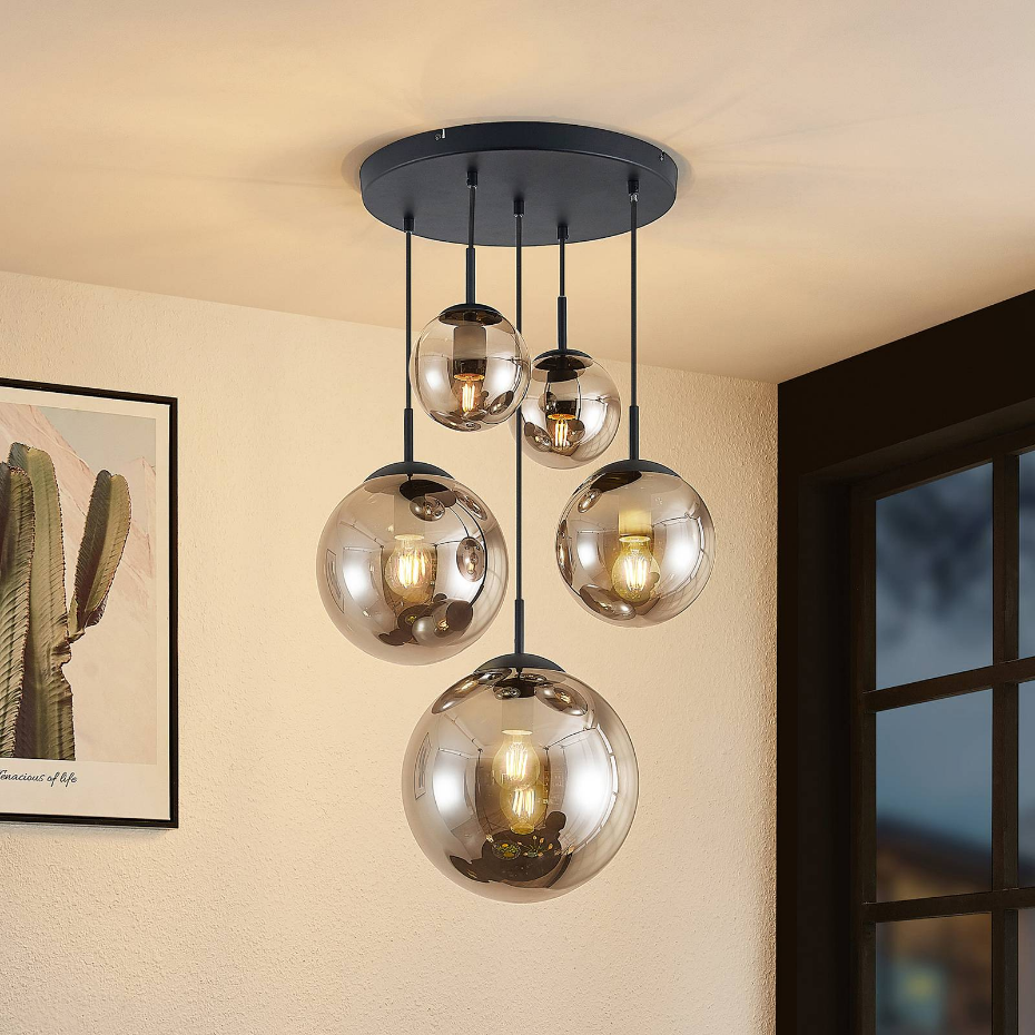 Suspension en verre vintage, Teeja
