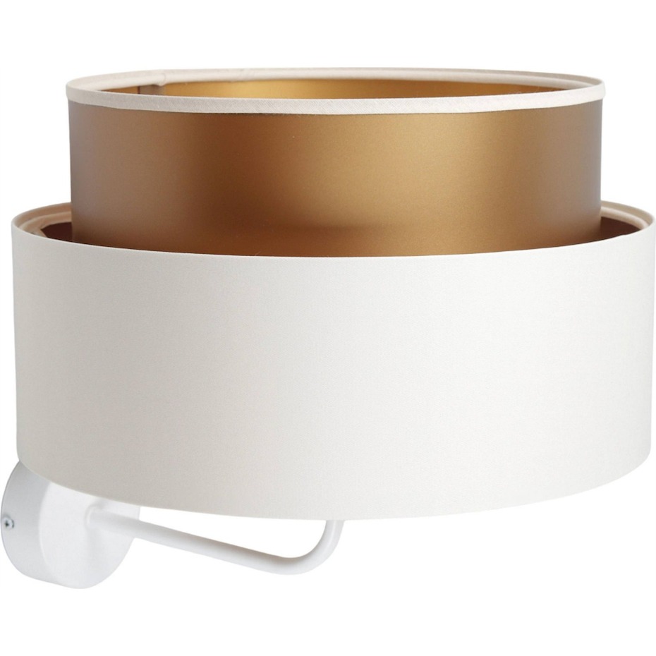Applique murale ronde en PVC Duo ellegant