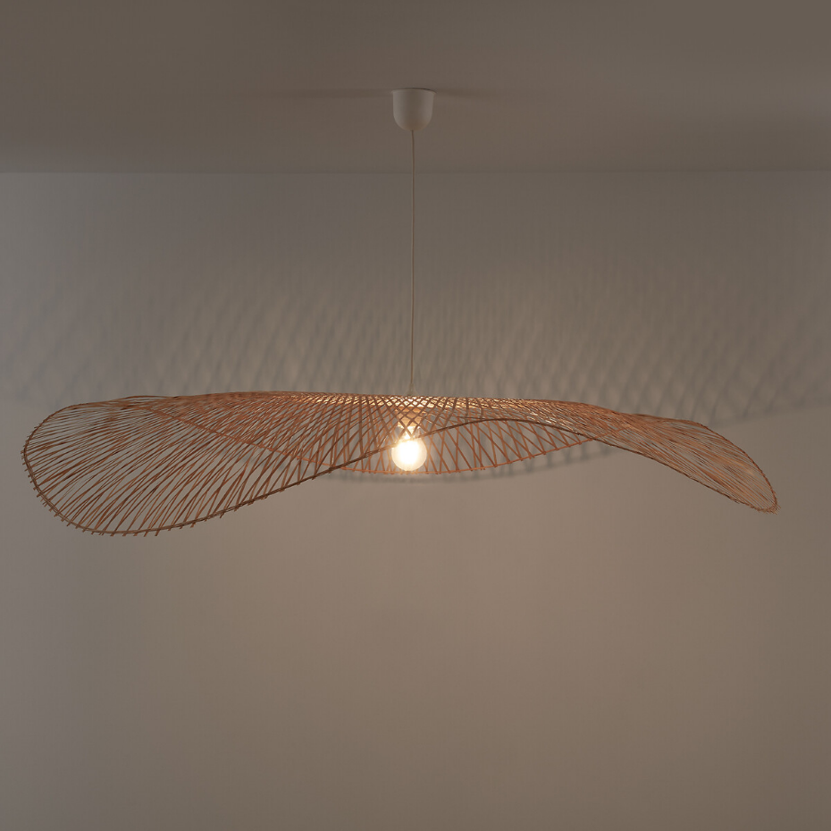 Suspension en bambou aérienne Ø130 cm, Ezia