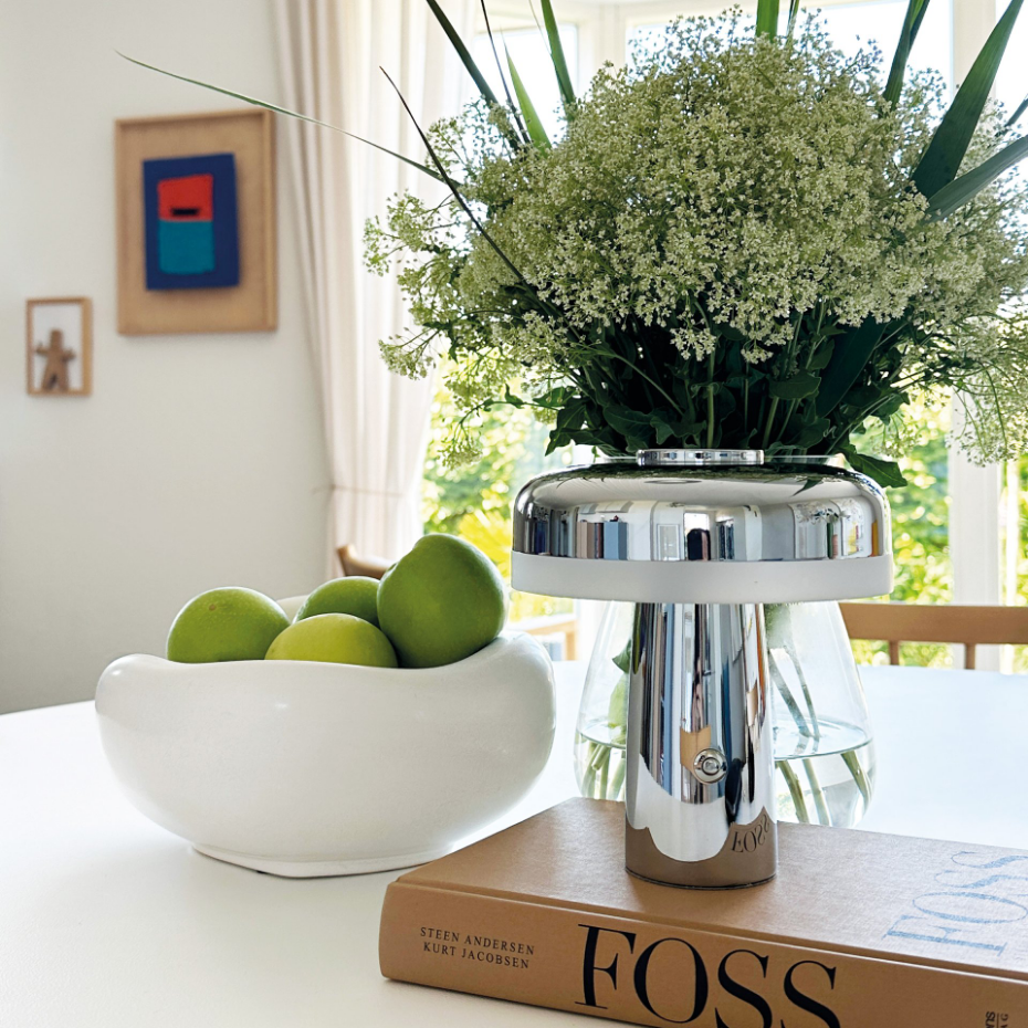 Lampe à poser LED Porter rose