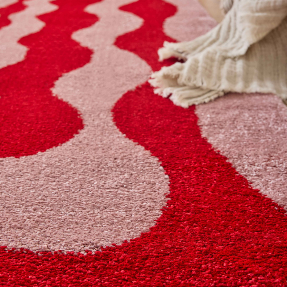 Tapis de salon rétro année 70 GROOVY