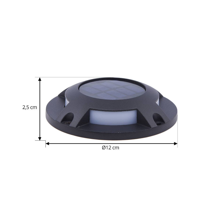 Lampe solaire en aluminium moderneLED