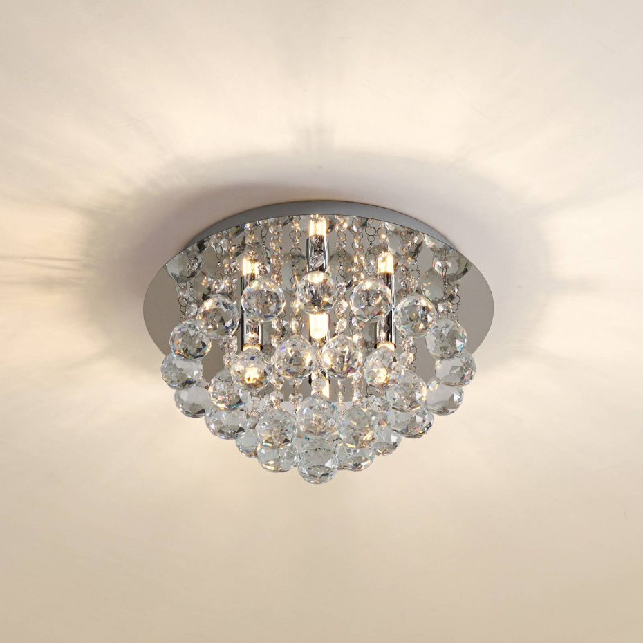 Plafonnier en cristal moderne, Antonino