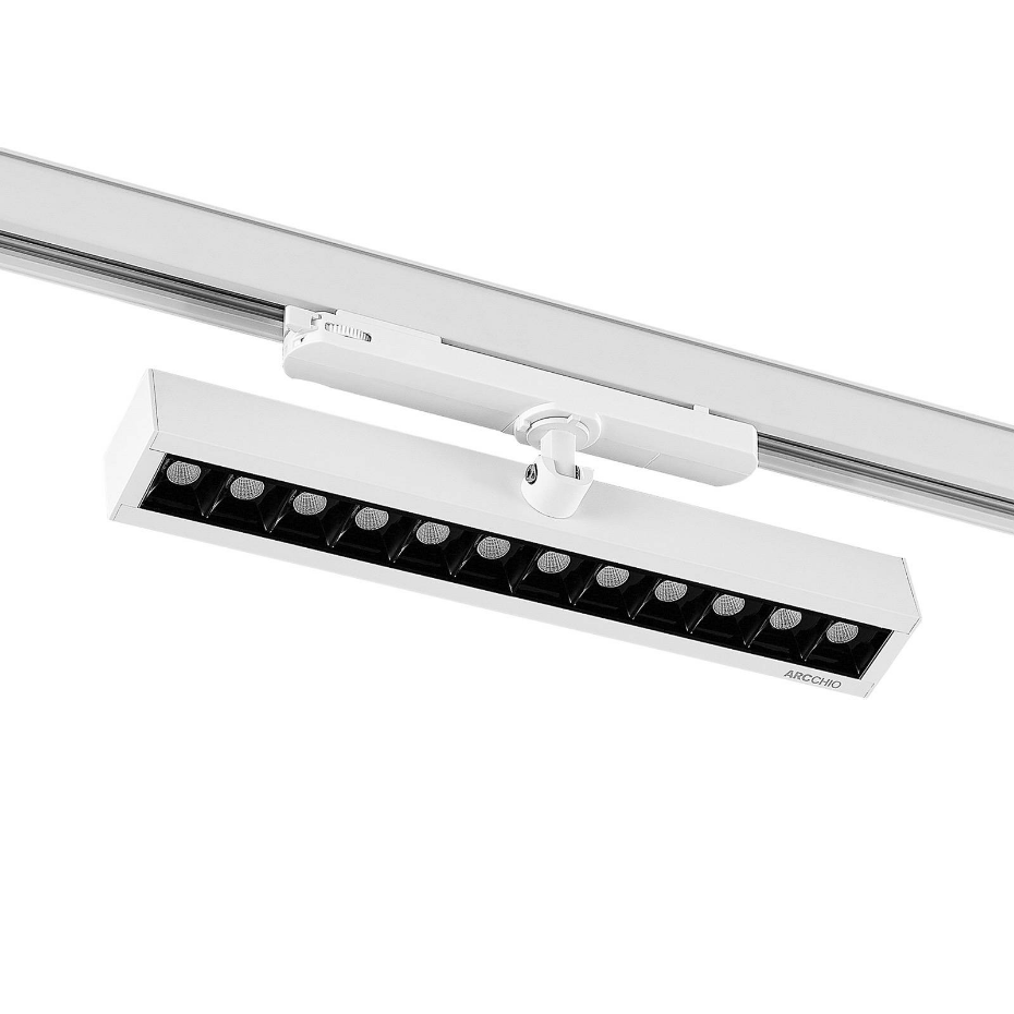 Projecteur pour rail électrique en aluminiumLED