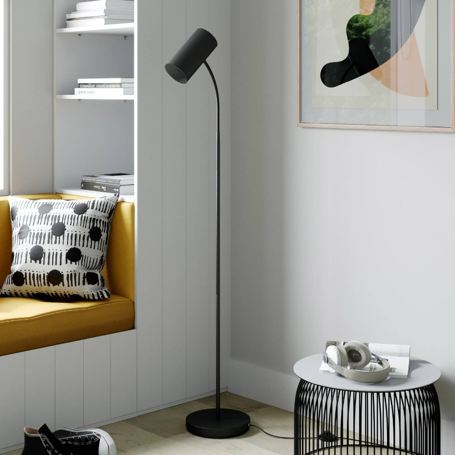 Lampadaire en métal moderne, Karoli