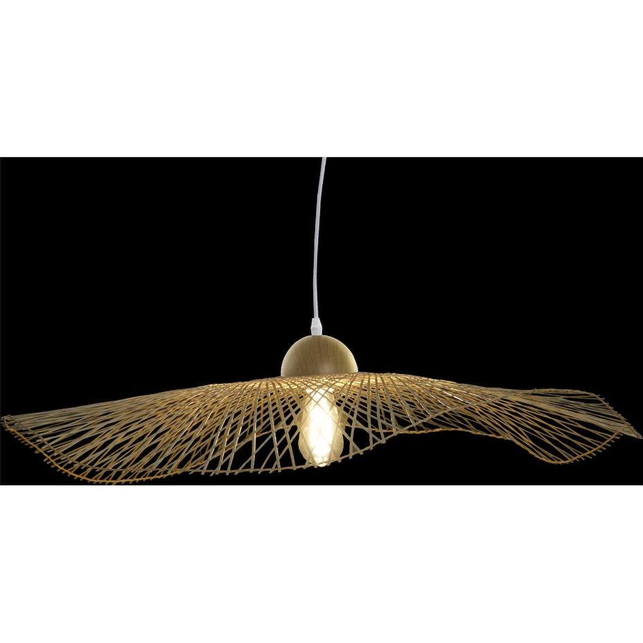 Suspension en bambou pour intérieur