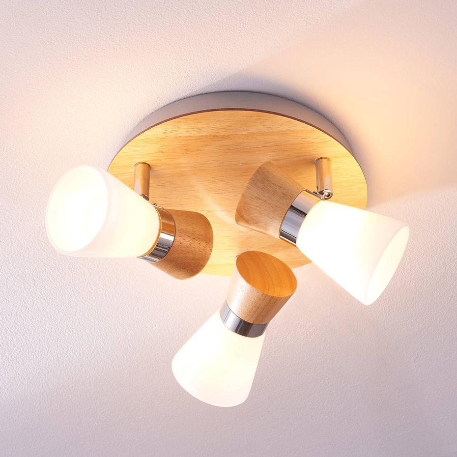 Plafonnier en bois scandinave, Vivica