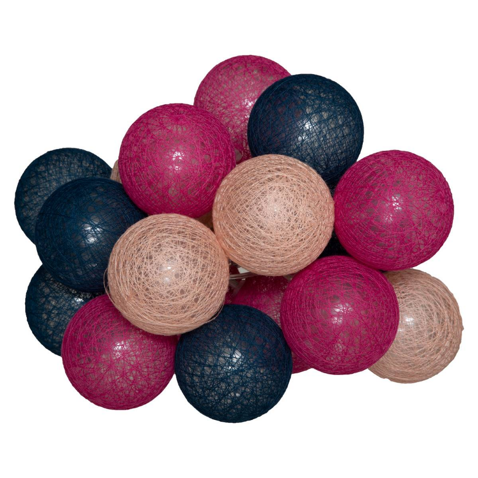 Guirlande LED Secteur 20 Boules BOX