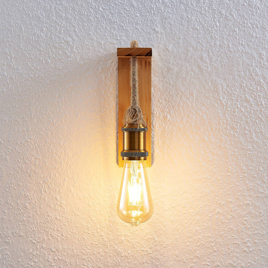 Applique en bois vintage, Helou
