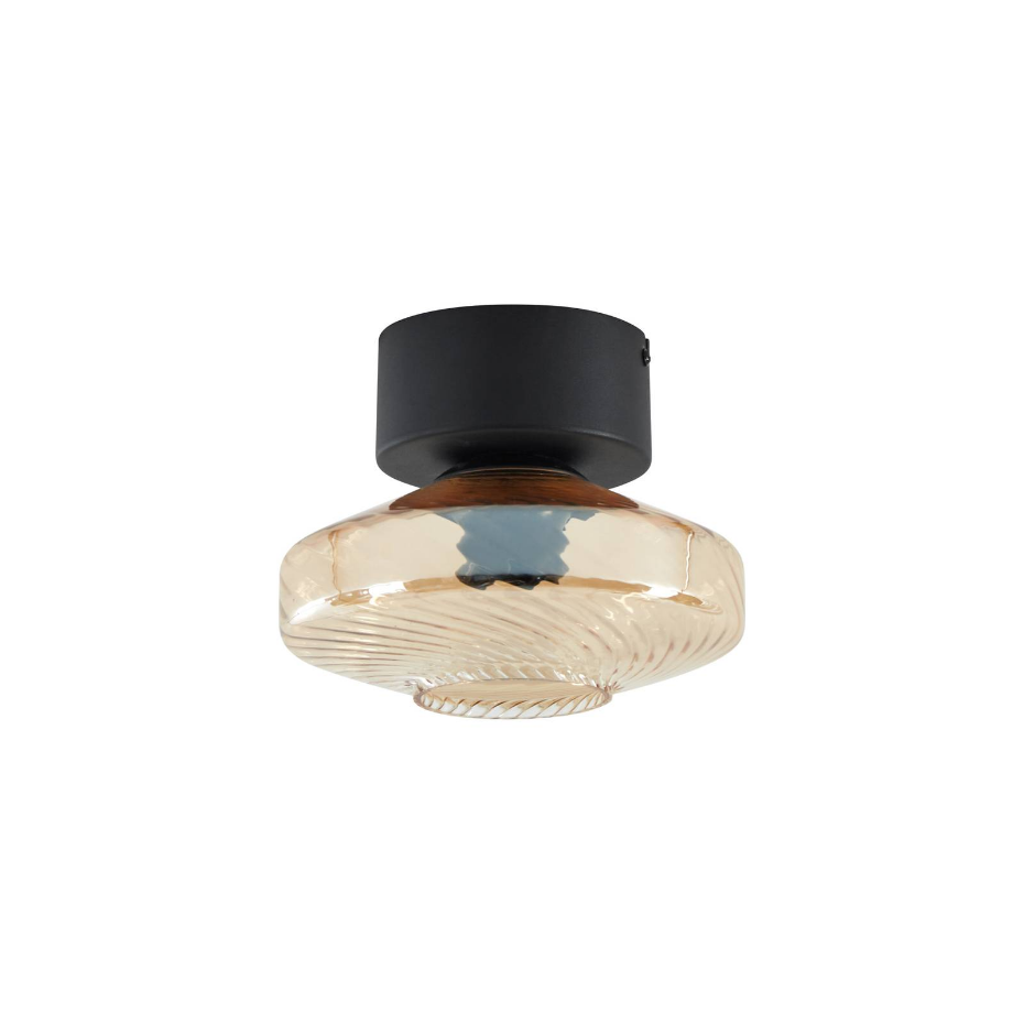 Plafonnier en verre vintage, Sylphie