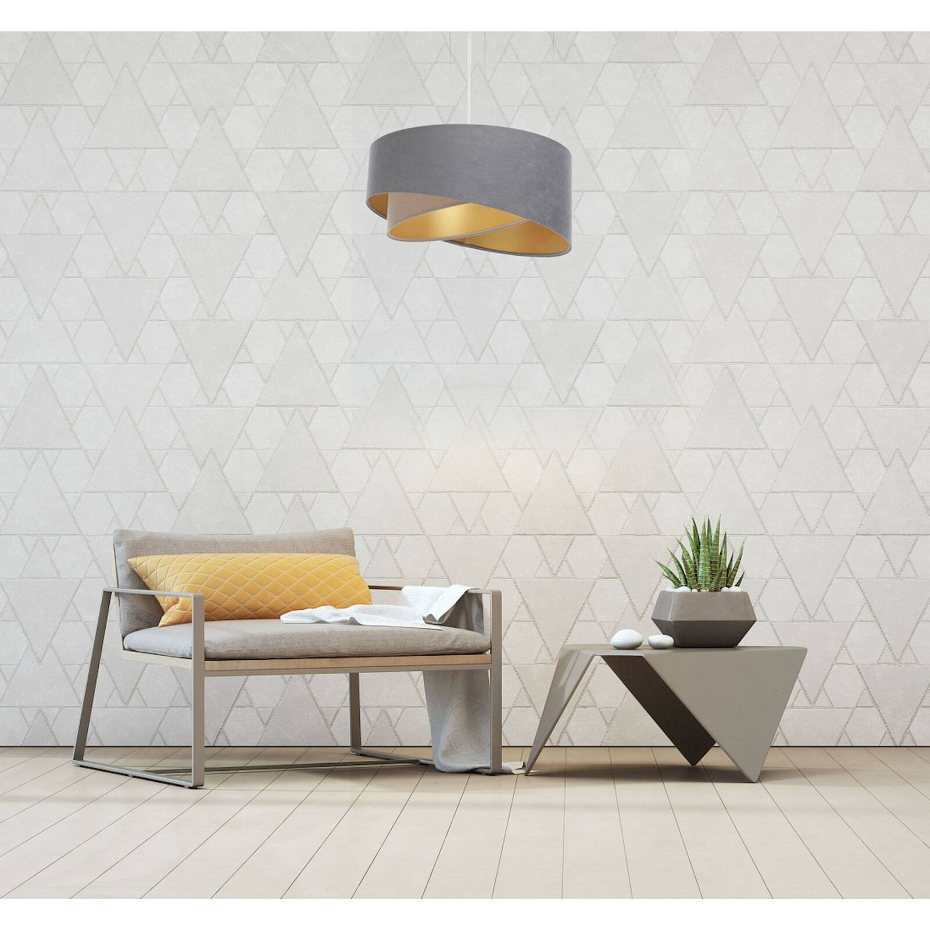 Suspension en tissu velours Galaxy Eco