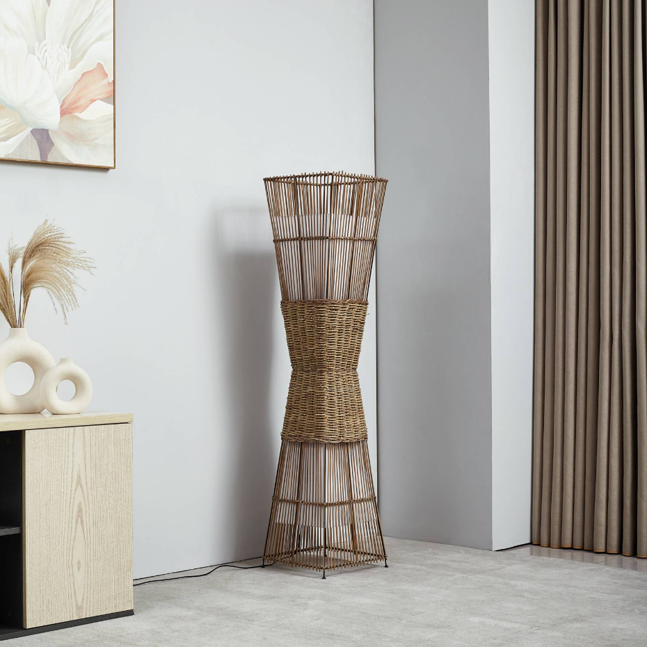 Plafonnier en bambou traditionnel, Jacinto