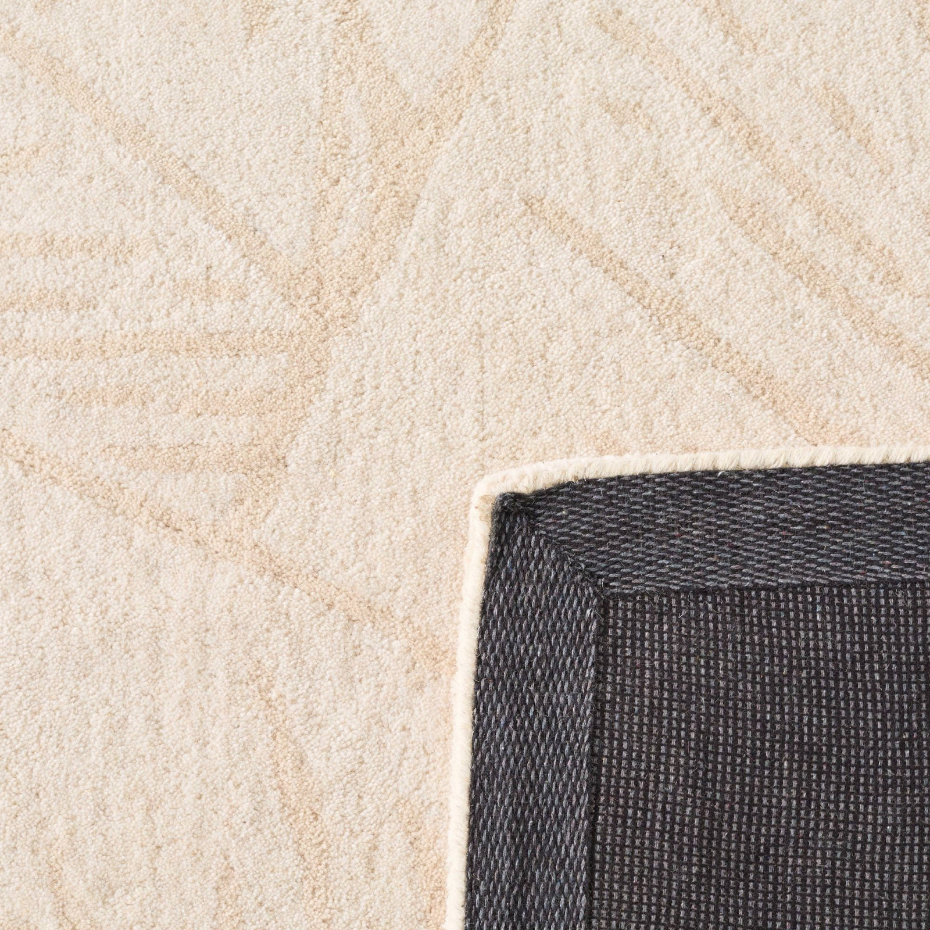 Tapis fait main en laine et coton Cèdre