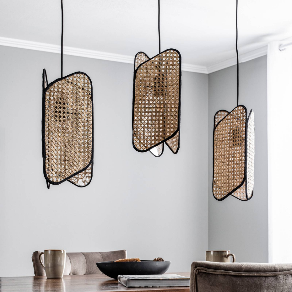 Suspension en bois design, Bassiola