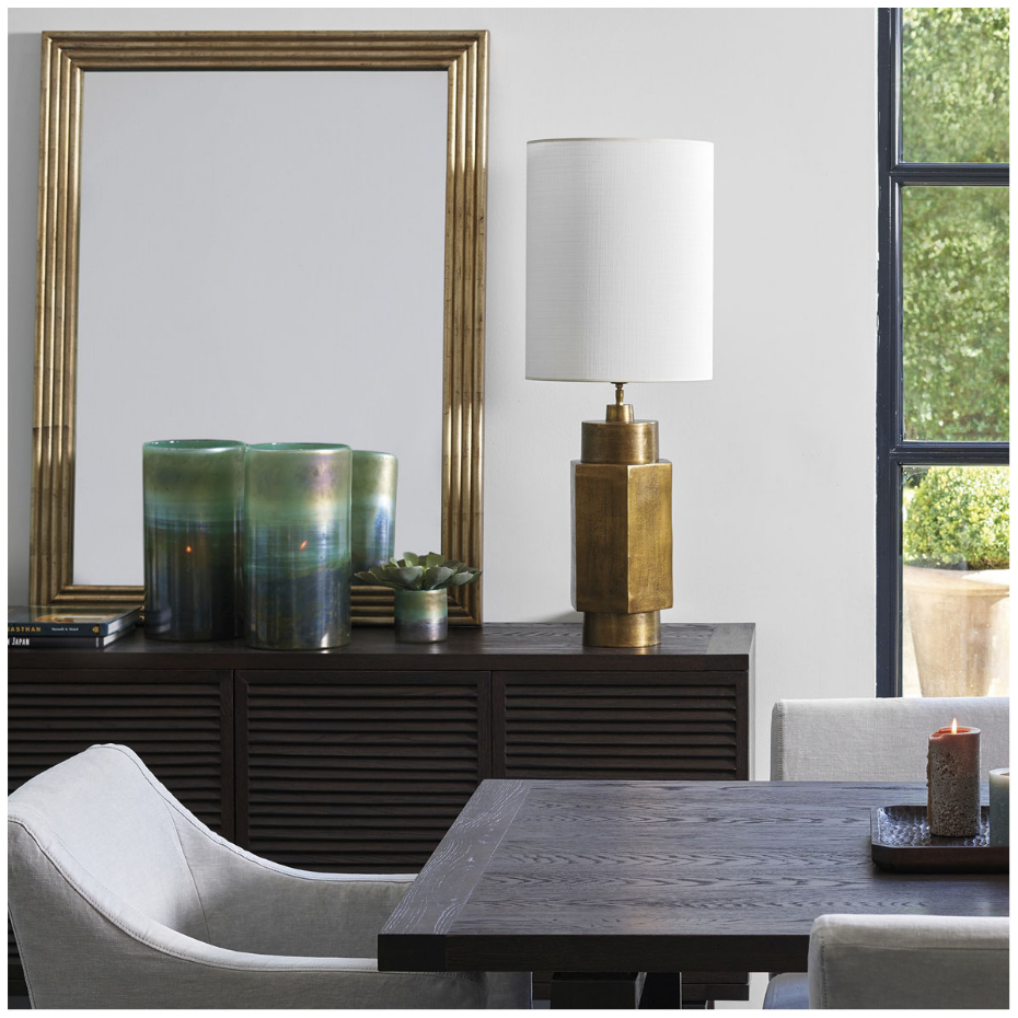 Lampe en laiton