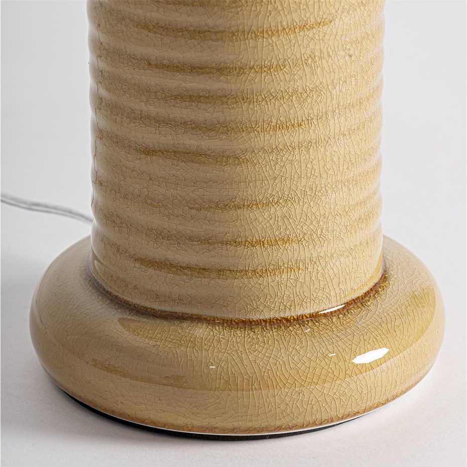 Lampe de salon contemporaine en céramique