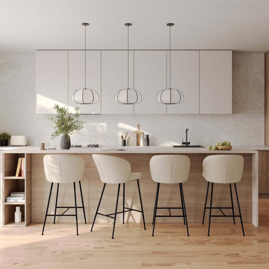 Suspension en bambou D38 cm - HANA