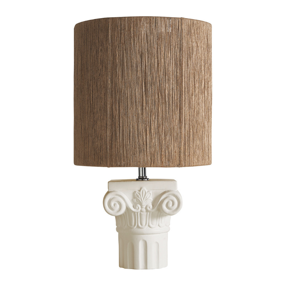 Pied de lampe en céramique