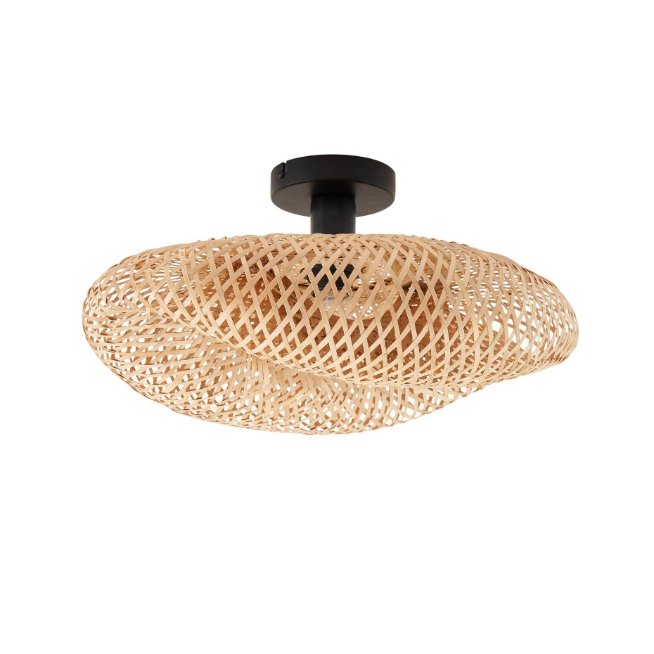 Plafonnier en bois traditionnel, Eleane