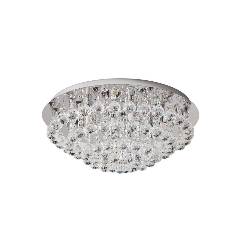 Plafonnier en cristal moderne, Antonino