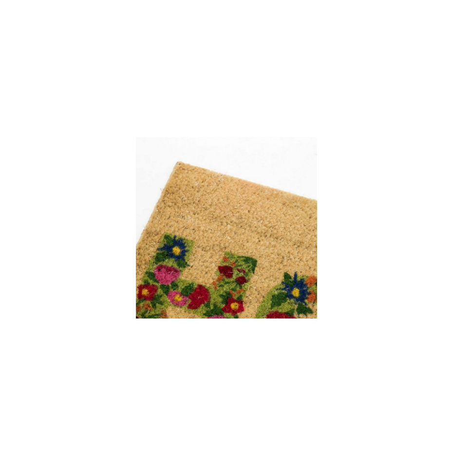 Paillasson en Coco Home Fleuri