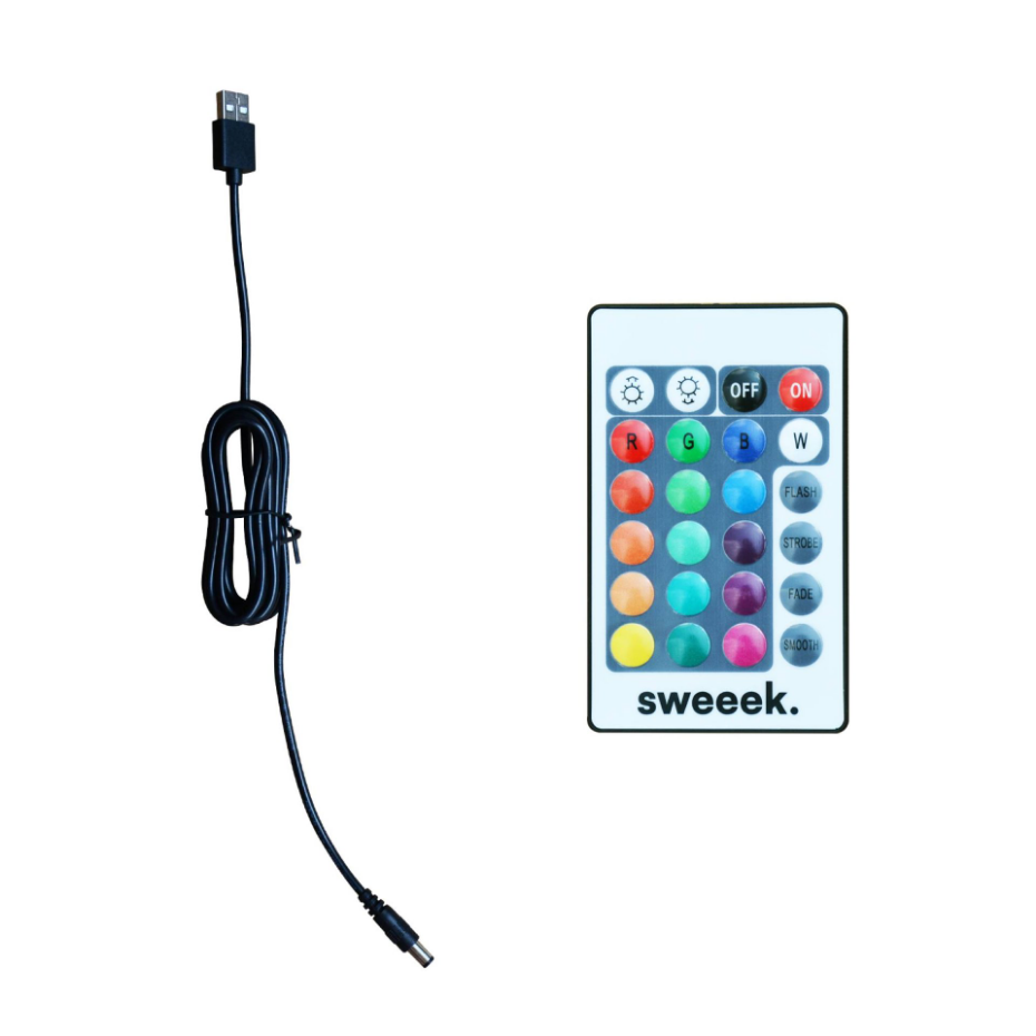 Cube lumineux intérieur/extérieur LED avec batterie 16 couleurs CUBE LED 40CM 16 COULEURS