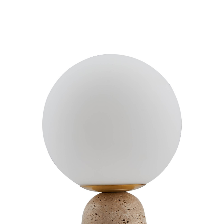 Lampe à poser en pierre moderne, Kirstan