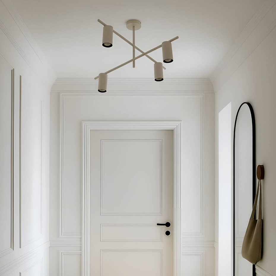 Plafonnier en métal moderne, Marilou