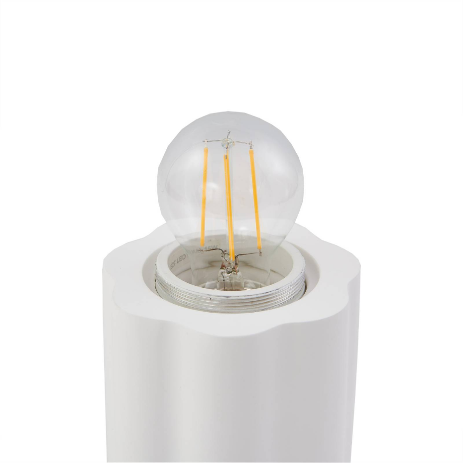 Lampe à poser en plâtre moderne, Nielson