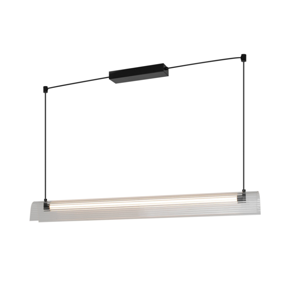 Suspension Aliani  Matière plastique Noir ,  H. 9 - IP20 - LEDModule /  Nordlux Intérieur