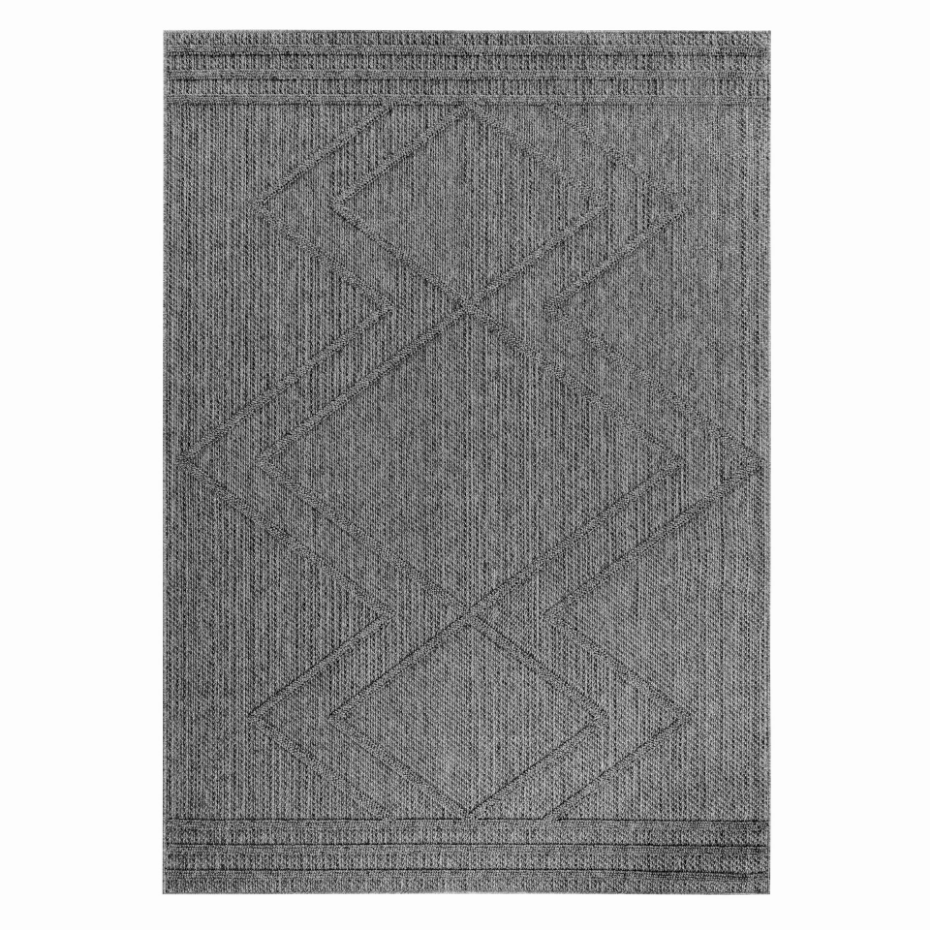 Tapis intérieur extérieur à motif géométrqiue PATARA