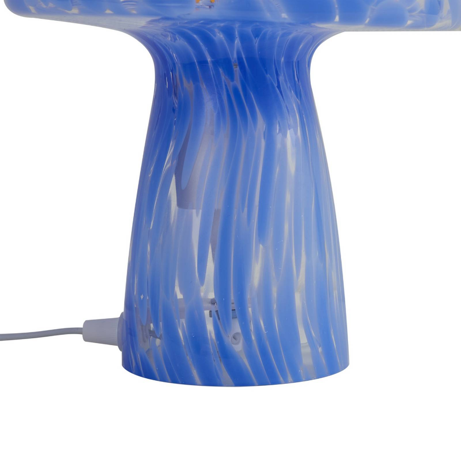 Lampe à poser en verre moderne, Hubi