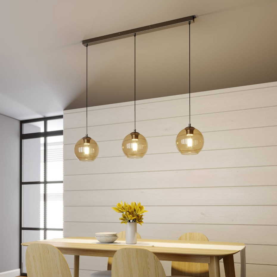 Suspension en verre moderne, Sofian