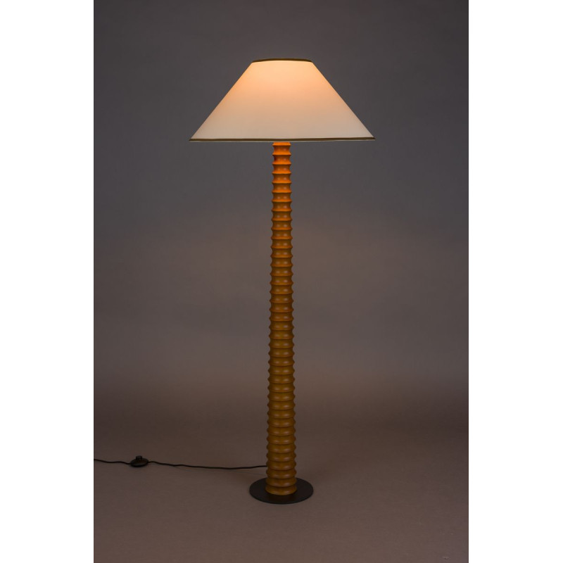Lampadaire design en bois bohème, HORACE