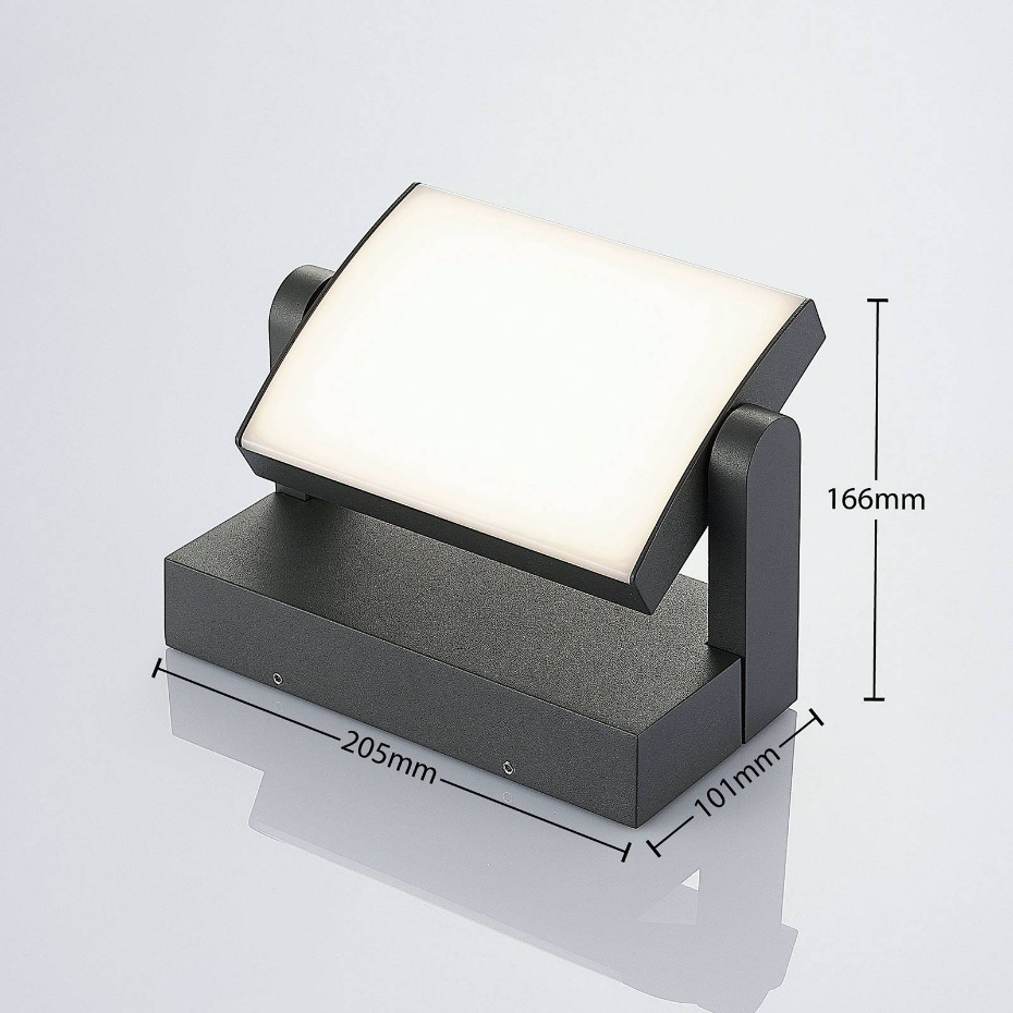 Applique extérieure en aluminium moderneLED