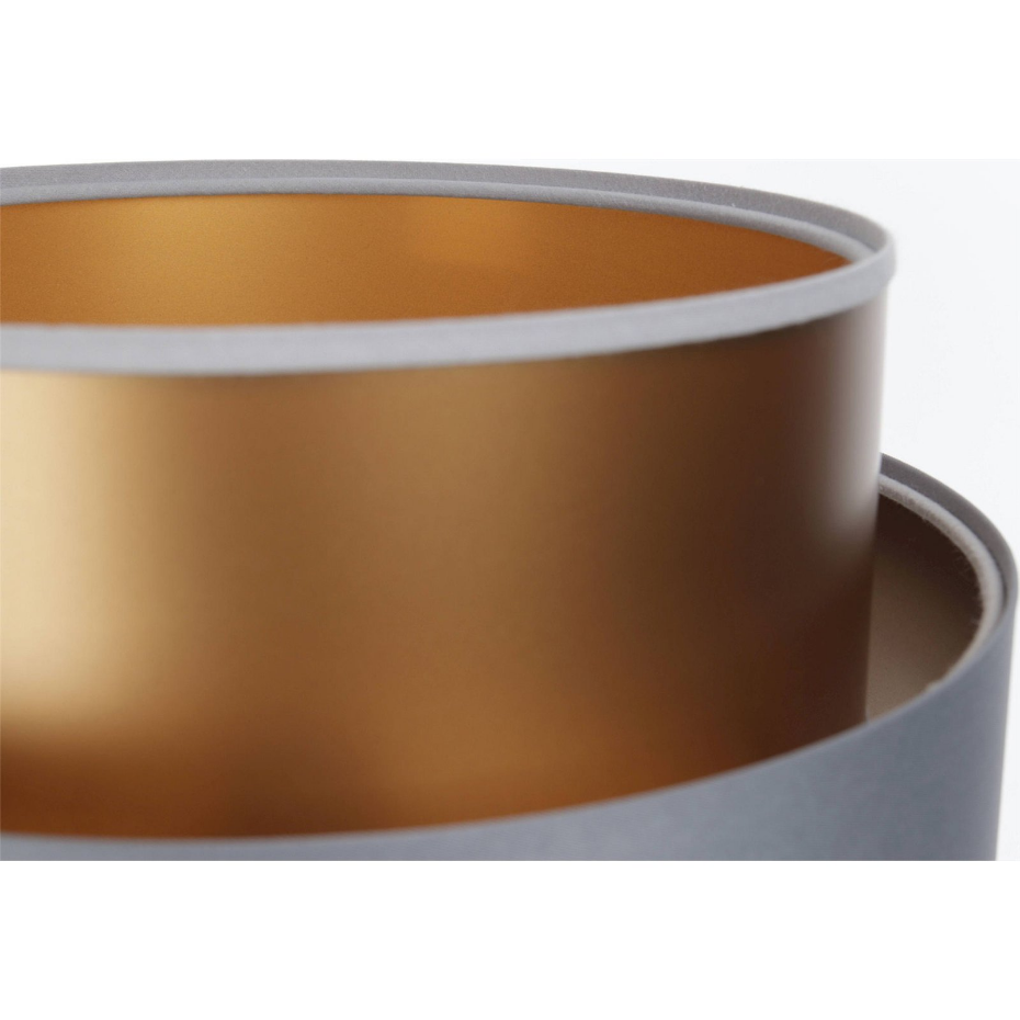 Lampe à poser ronde en PVC Duo ellegant