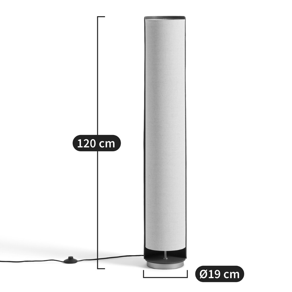 Lampadaire simili et lin, Glipie