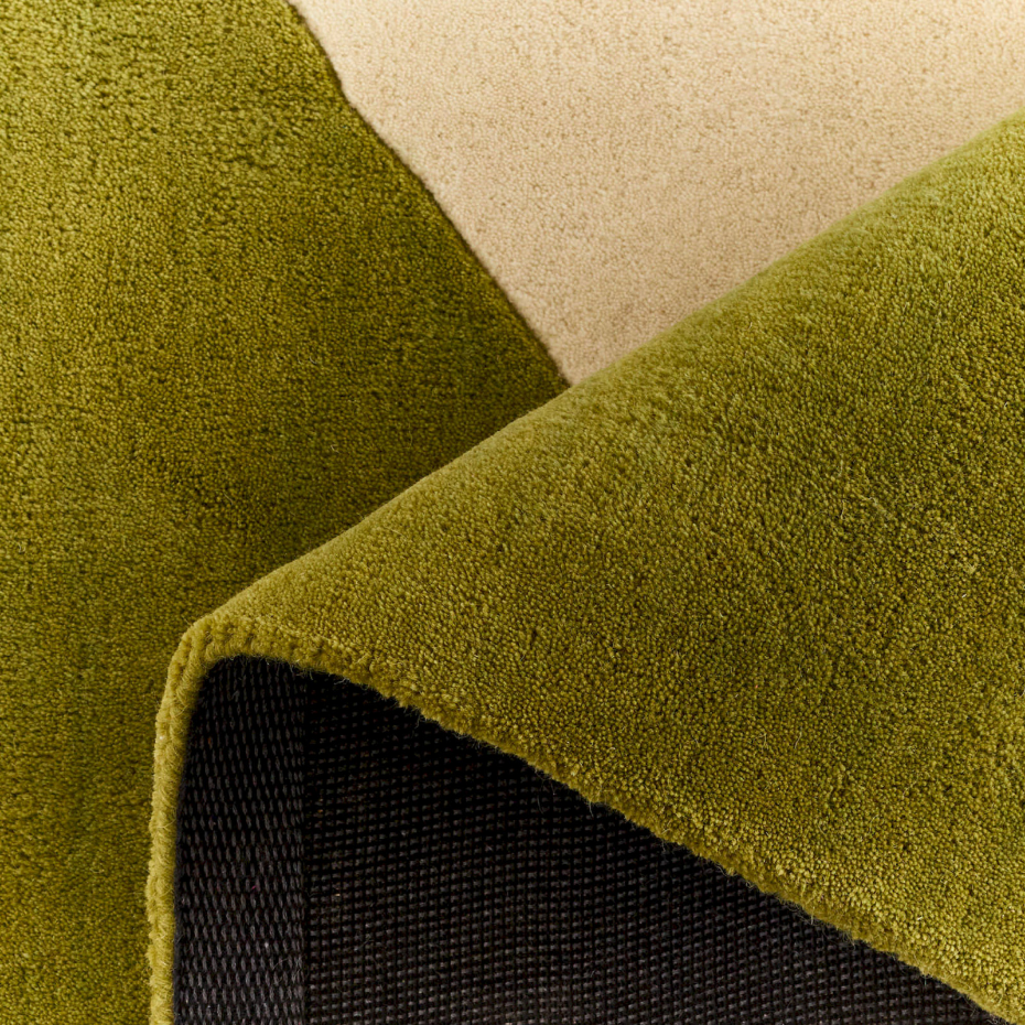 Tapis fait main en laine et coton Pantone