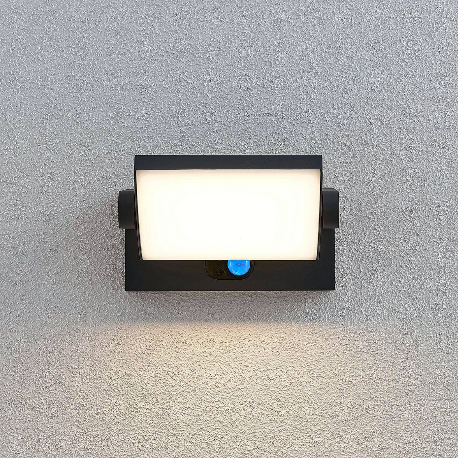 Lampe solaire extérieure en aluminiumLED