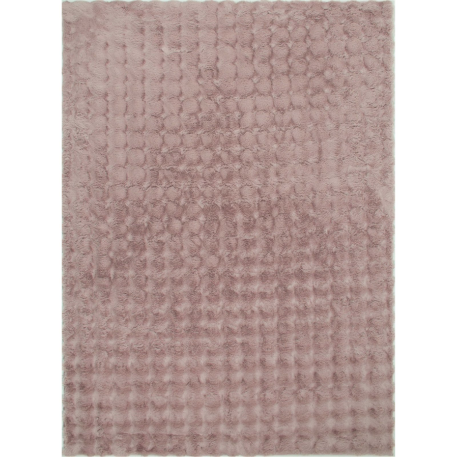 Tapis rectangulaire en polyester Bubble