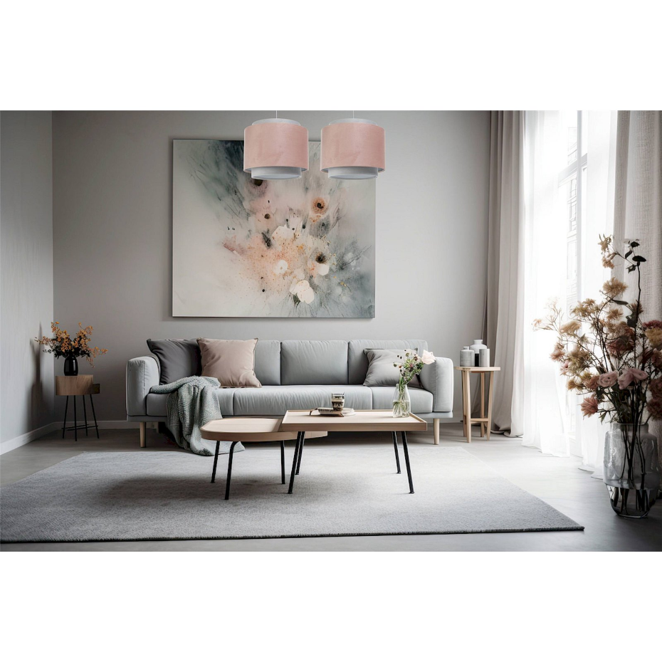 Suspension enfant en tissu rond Jasmin bebe