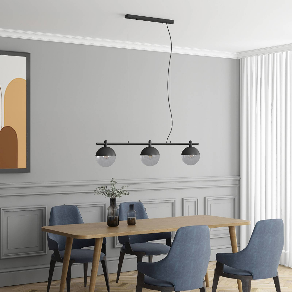 Suspension en verre design, Dustian